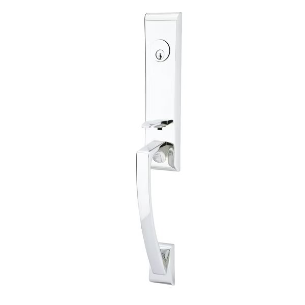 Bright Chrome Handleset 4805OTUS26, EMTEK, Mfr# 4805OTUS26